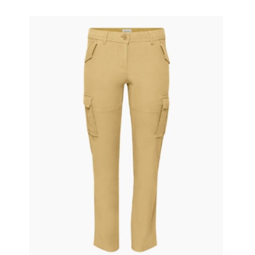 NWT Aritzia Wilfred free Glacier Cargo size 4 Sandy Beige